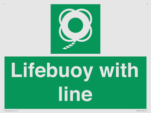 SL5858: Lifebuoy with line