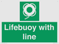 SL5858: Lifebuoy with line