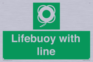 SL5858: Lifebuoy with line