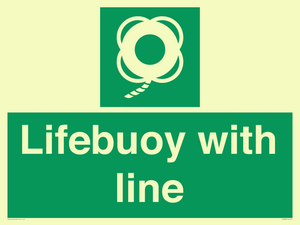 SL5858: Lifebuoy with line