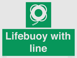SL5858: Lifebuoy with line