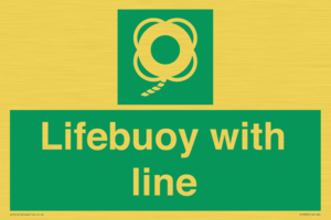 SL5858: Lifebuoy with line