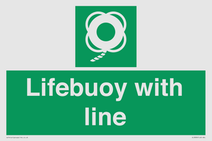 SL5858: Lifebuoy with line