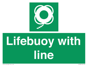 SL5858: Lifebuoy with line