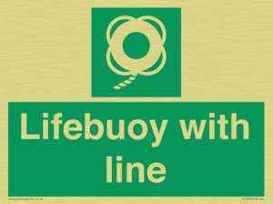 SL5858: Lifebuoy with line