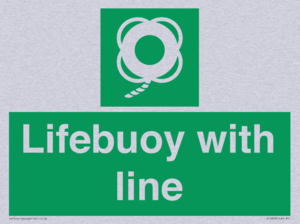 SL5858: Lifebuoy with line