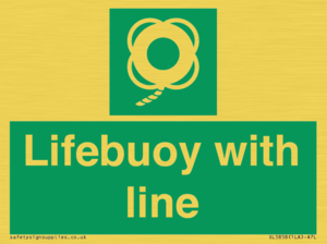 SL5858: Lifebuoy with line