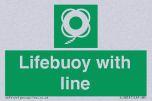 SL5858: Lifebuoy with line