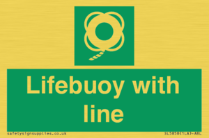 SL5858: Lifebuoy with line
