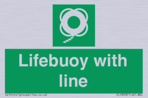 SL5858: Lifebuoy with line
