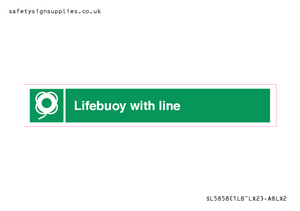 SL5858: Lifebuoy with line