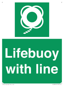 SL5858: Lifebuoy with line