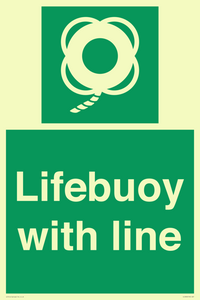 SL5858: Lifebuoy with line