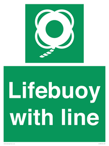 SL5858: Lifebuoy with line