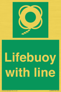 SL5858: Lifebuoy with line