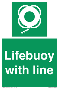SL5858: Lifebuoy with line