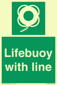 SL5858: Lifebuoy with line