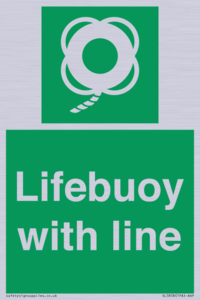 SL5858: Lifebuoy with line