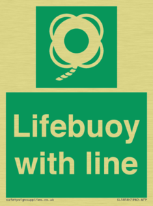SL5858: Lifebuoy with line