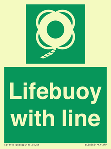 SL5858: Lifebuoy with line