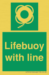 SL5858: Lifebuoy with line