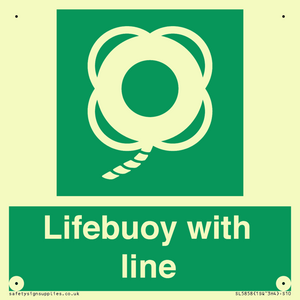SL5858: Lifebuoy with line