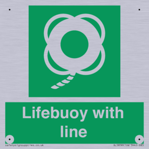 SL5858: Lifebuoy with line
