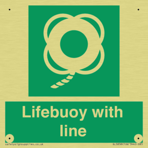 SL5858: Lifebuoy with line