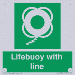 SL5858: Lifebuoy with line