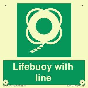 SL5858: Lifebuoy with line