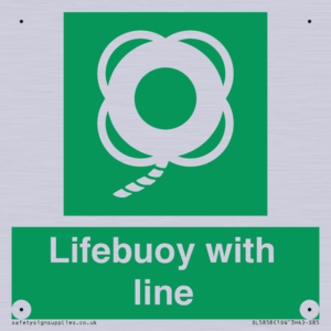 SL5858: Lifebuoy with line