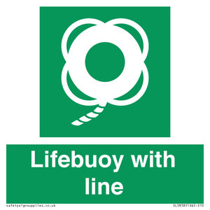 SL5858: Lifebuoy with line