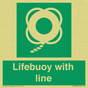 SL5858: Lifebuoy with line