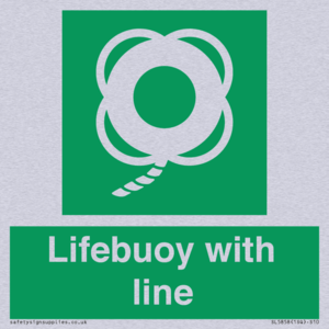 SL5858: Lifebuoy with line