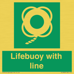 SL5858: Lifebuoy with line
