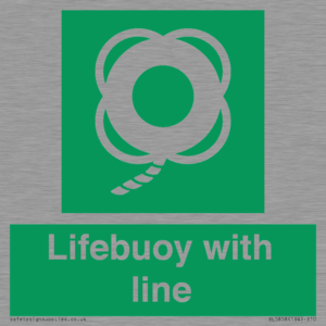 SL5858: Lifebuoy with line