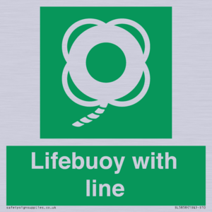 SL5858: Lifebuoy with line