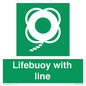 SL5858: Lifebuoy with line