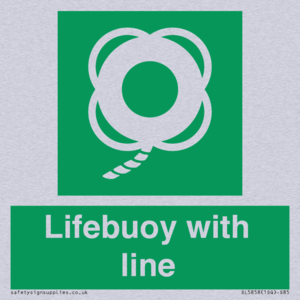 SL5858: Lifebuoy with line