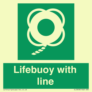 SL5858: Lifebuoy with line