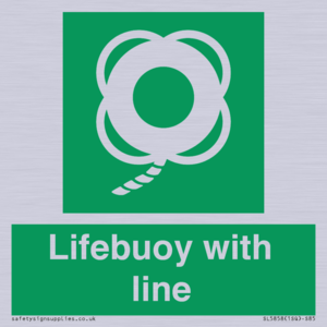 SL5858: Lifebuoy with line