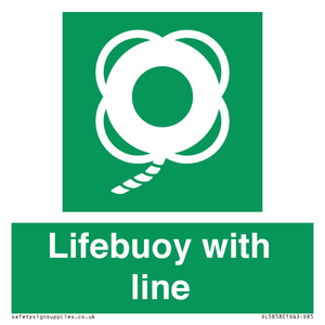SL5858: Lifebuoy with line