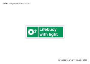 SL5859: Lifebuoy with light