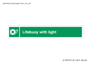 SL5859: Lifebuoy with light
