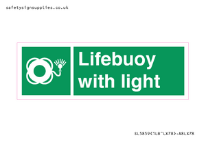 SL5859: Lifebuoy with light