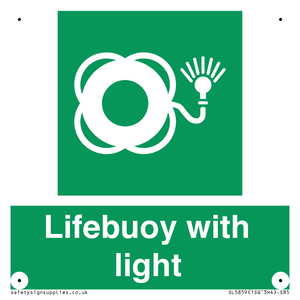 SL5859: Lifebuoy with light