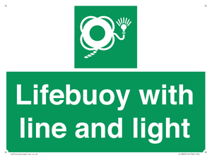 SL5860: Lifebuoy with line and light