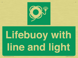 SL5860: Lifebuoy with line and light