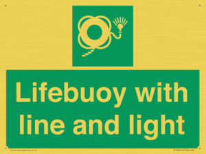 SL5860: Lifebuoy with line and light