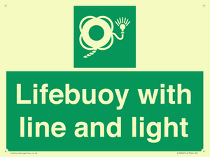 SL5860: Lifebuoy with line and light